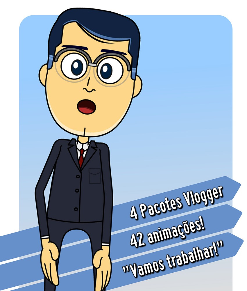 Bill - Personagem Animado (pronto para usar)