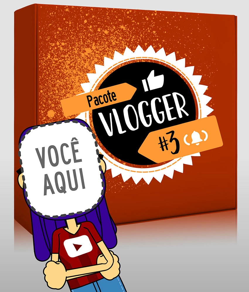 Pacote Vlogger #3 (Personalizado)