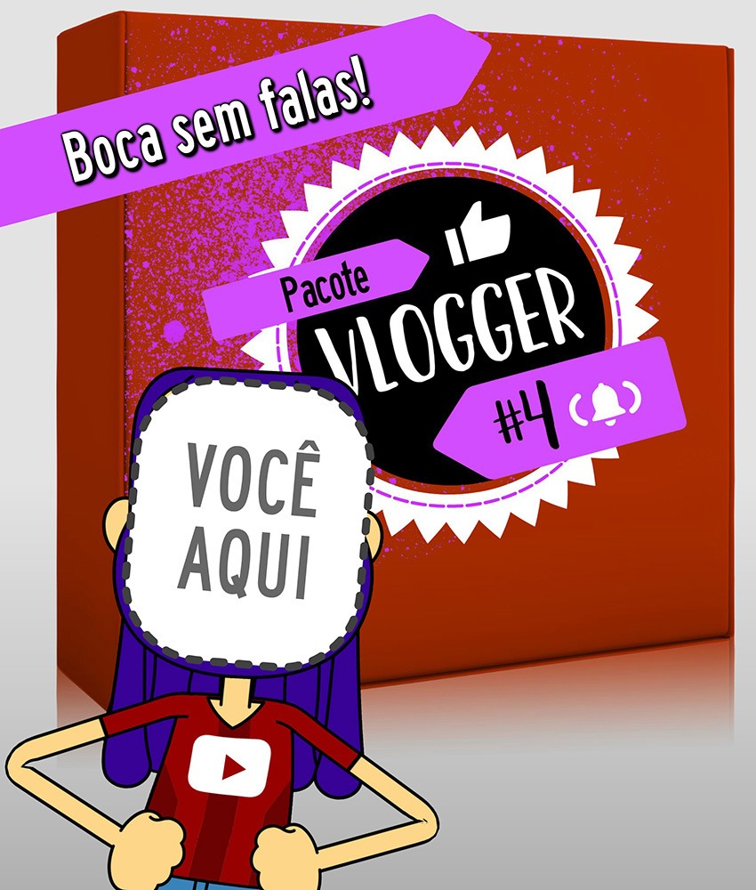 Pacote Vlogger #4 (Personalizado)