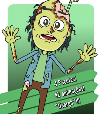 Zumbido - Personagem Animado (pronto para usar)
