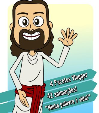 Jesus - Personagem Animado (pronto para usar)