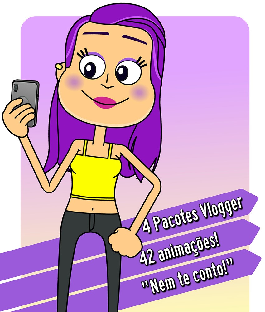 Stella - Personagem Animado (pronto para usar)
