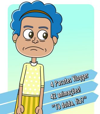 Creuza cidadã - Personagem Animado pronto para usar
