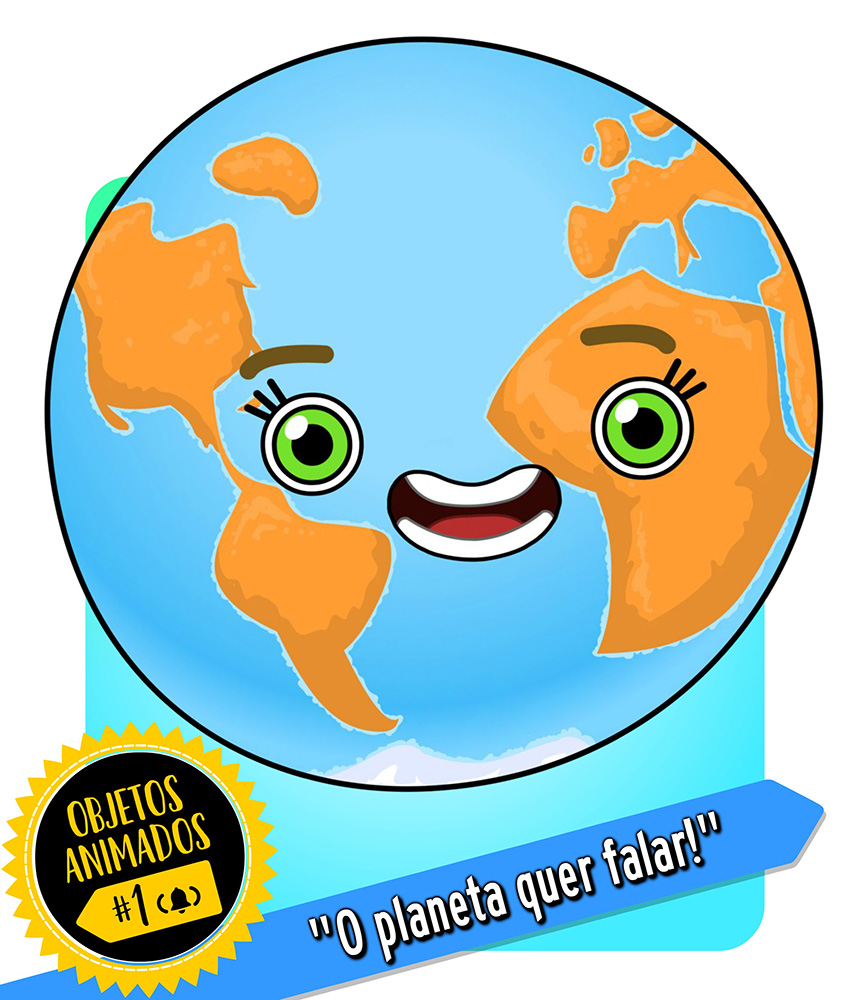 Planeta Terra - Objeto Animado (pronto para usar)